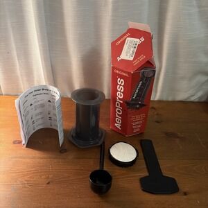 AeroPress Original Coffee Press – 3 In 1 Brew Method - Scoop, Stir Stick, Filter